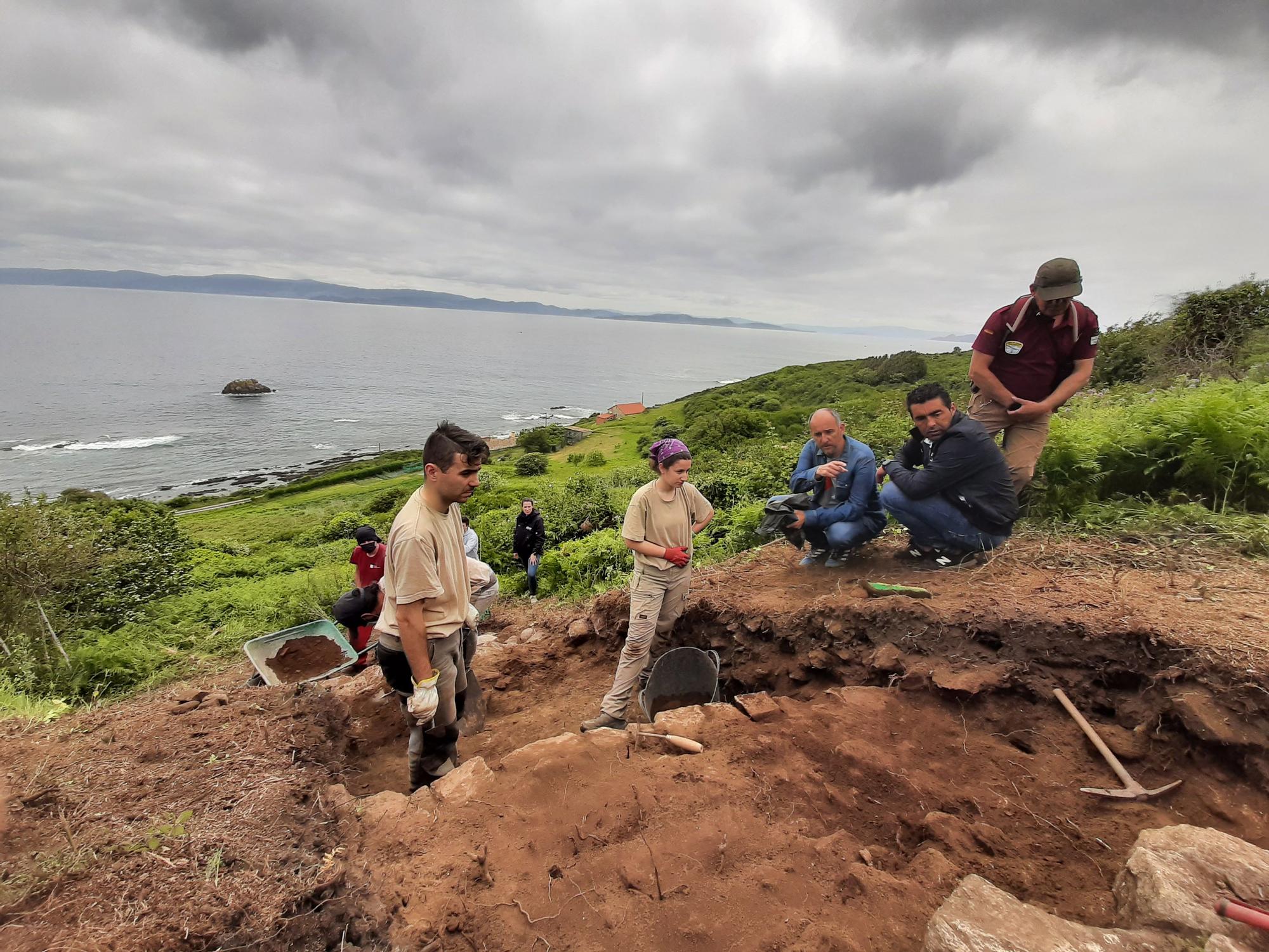 Las excavaciones arqueológicas en la isla de Ons