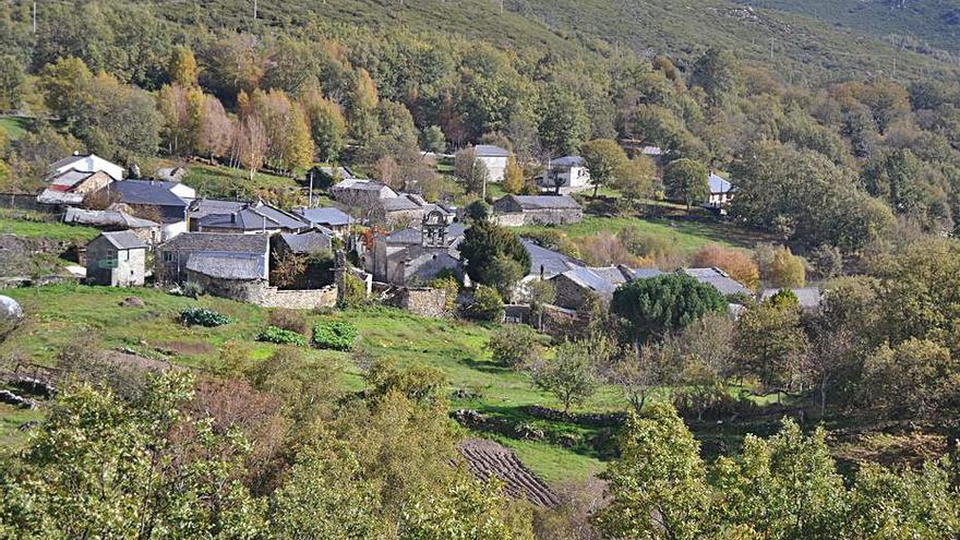 Vista de Castrelos, uno de los pueblos del municipio. | A. S.