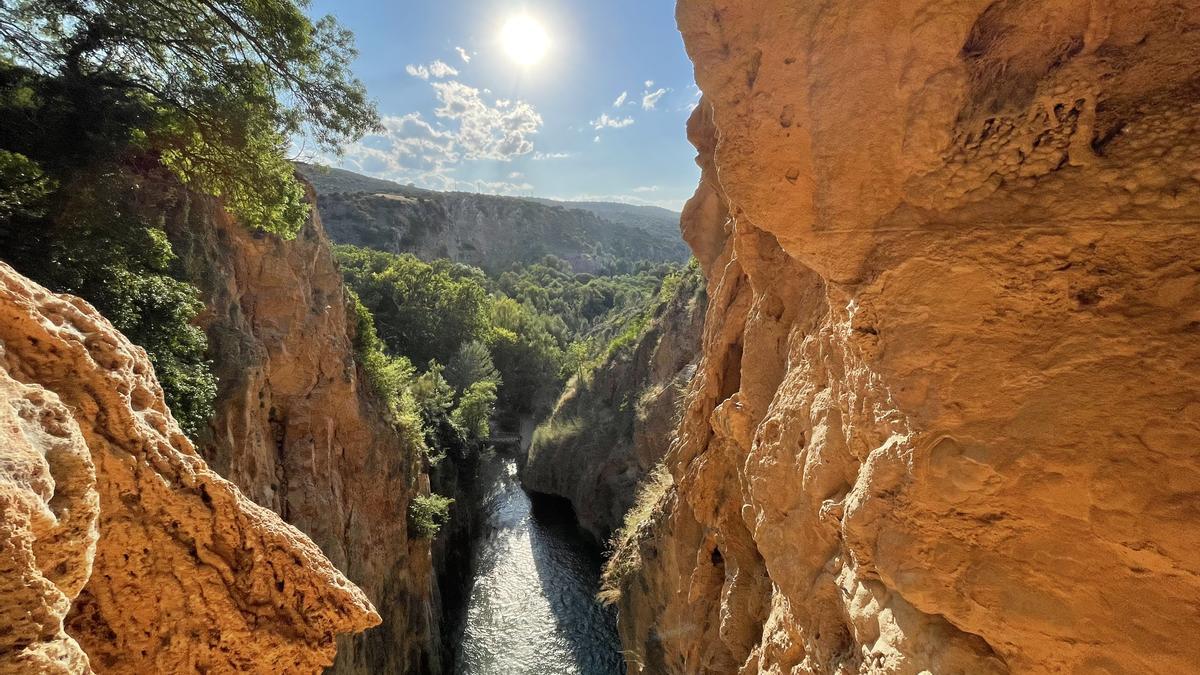 Mirador en la bajada de la Gruta Iris