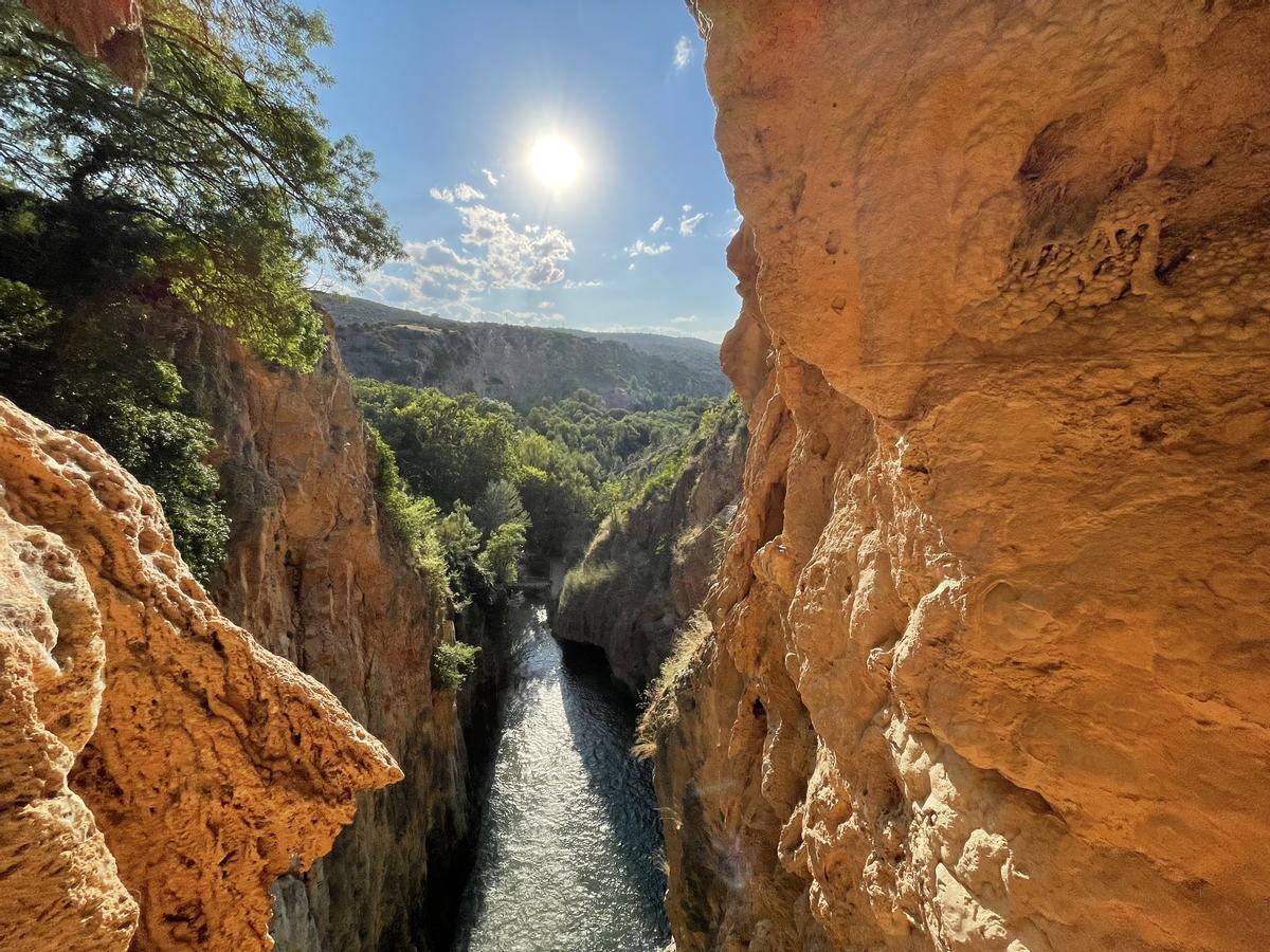 Mirador en la bajada de la Gruta Iris