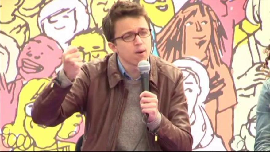 Errejón se muestra &quot;orgulloso&quot; de que los partidos &quot;tradicionales&quot; copien sus propuestas