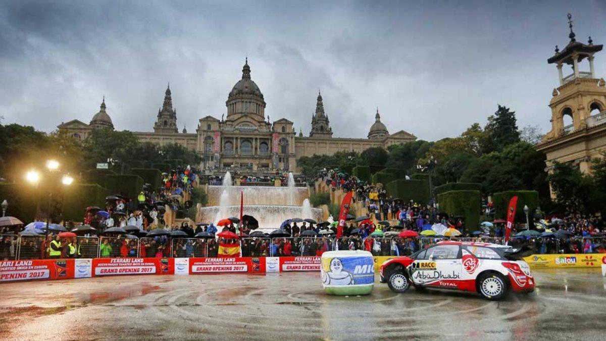 El WRC llega a Barcelona en plena lucha por el título