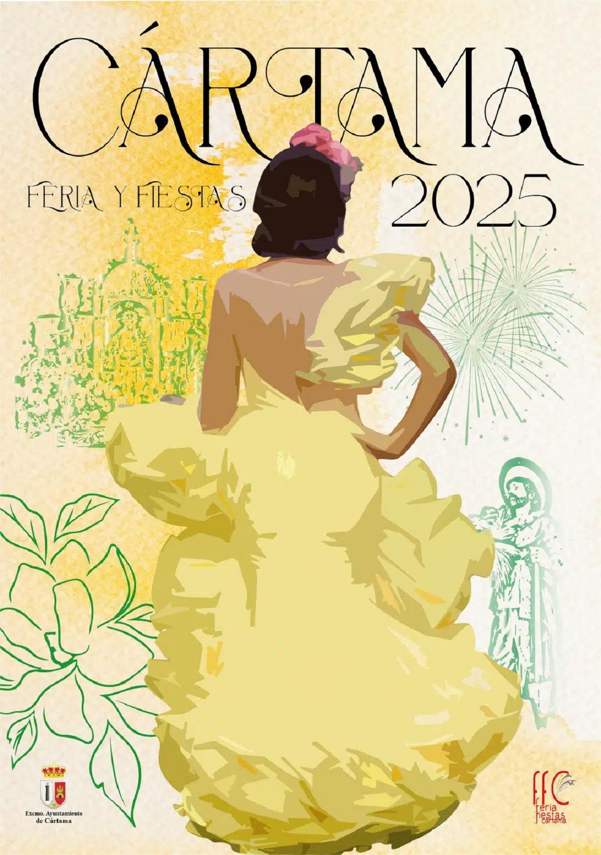 Cartel de la Feria de Cártama.