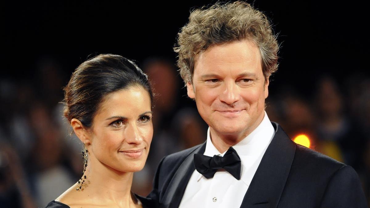 lmmarco11323593 british actor colin firth  r  and his wife livia giuggioli a180308133256