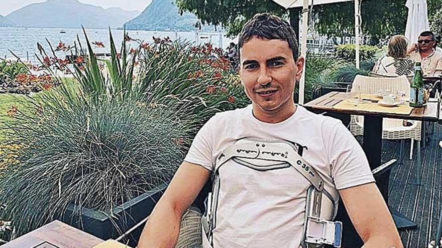 Lorenzo ya se encuentra en Suiza, donde se recupera de la caÃ­da.