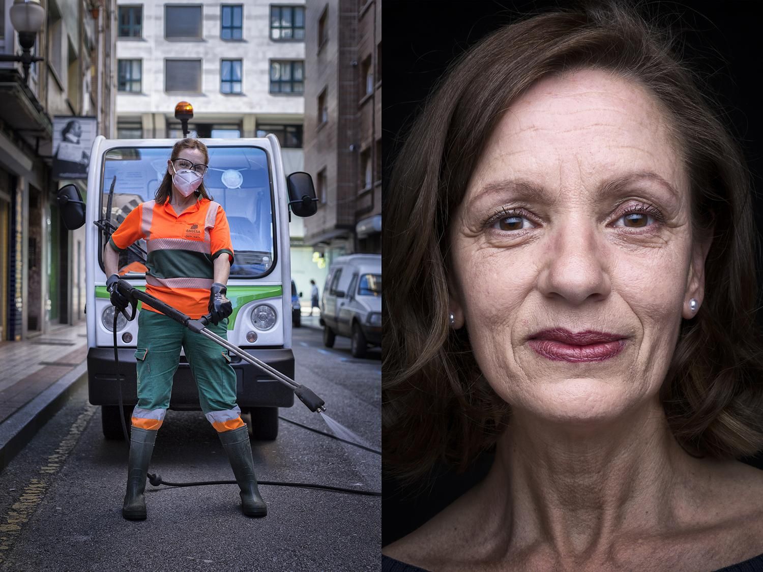 [Tiny Morales Teixeira] | Empleada de la Empresa Municipal de Servicios de Medio Ambiente Urbano. | Gijón.