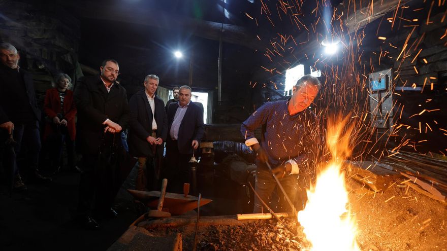 VÍDEO: Así fue la cumbre que los presidentes de Asturias y Galicia celebraron en Taramundi