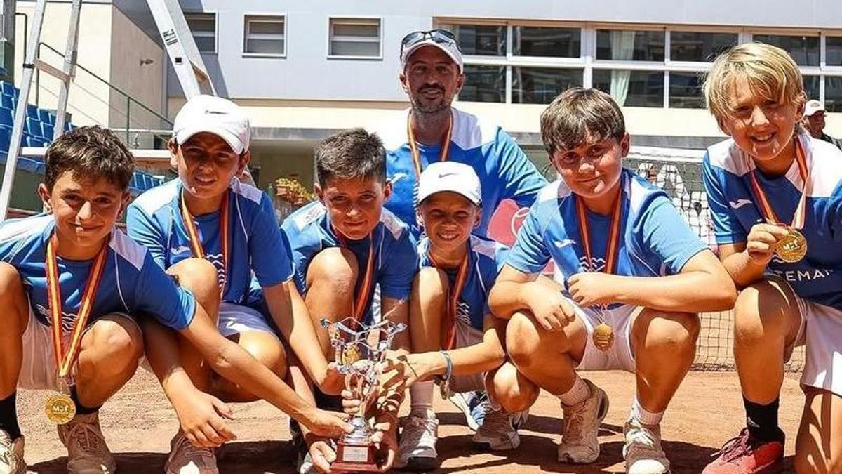 Montemar, campeón de España alevín de tenis