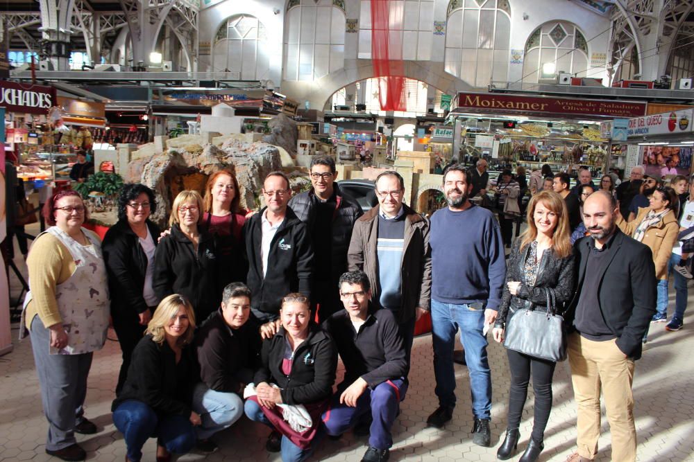 El belén del Mercado Central, al detalle