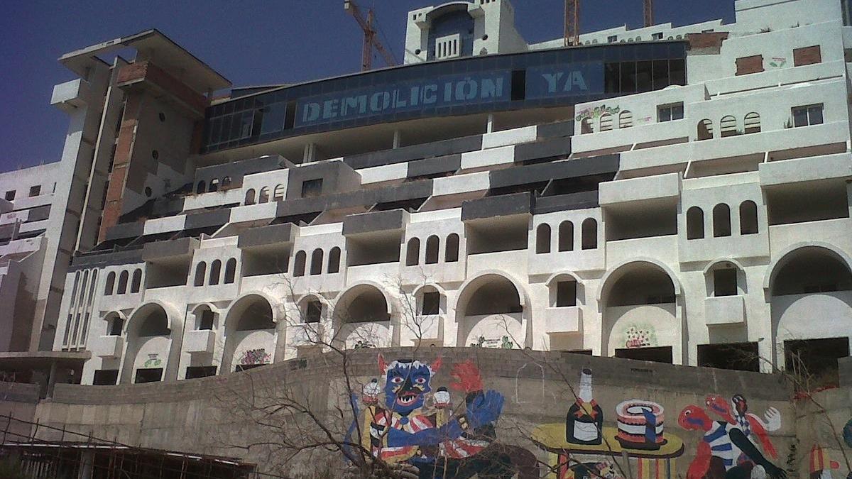 Una imagen de archivo del hotel Algarrobico, en Almería.