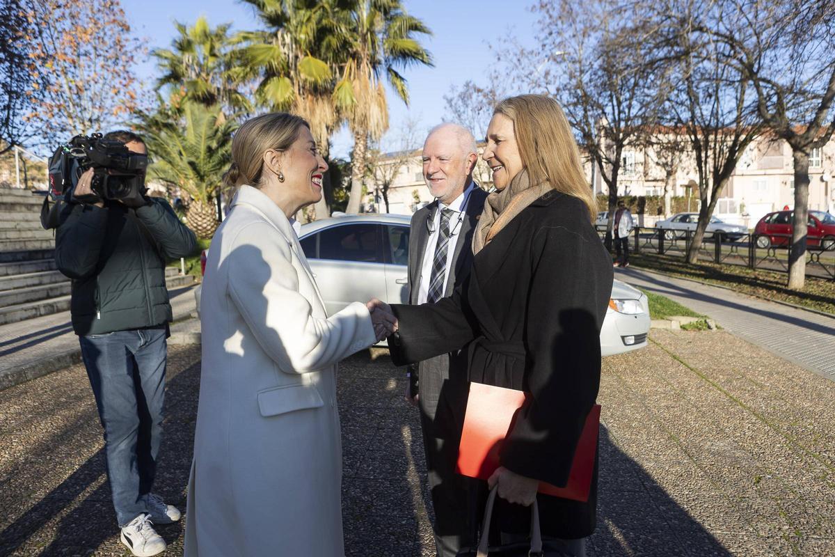 Visita de la Infanta Elena a Mérida