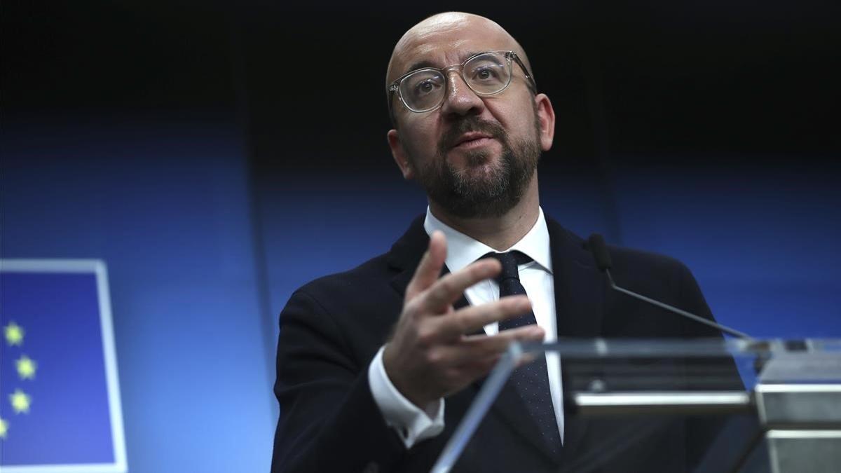 zentauroepp51361575 european council president charles michel speaks during a me191213183550