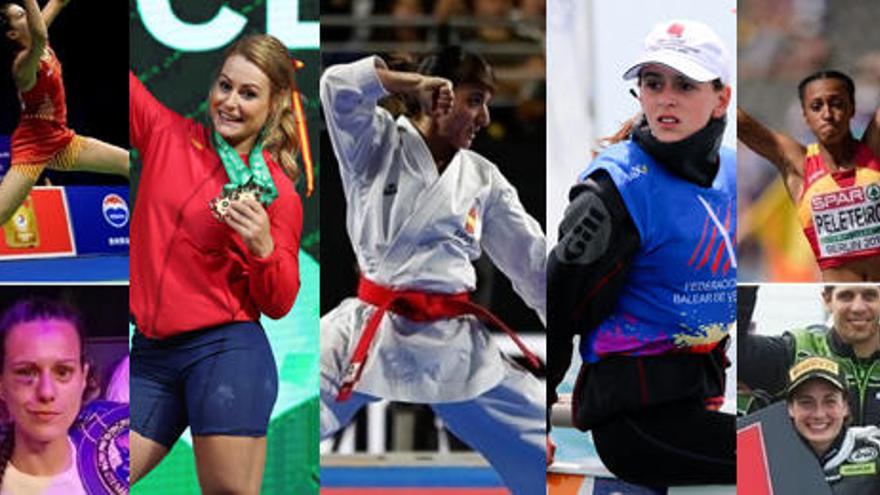 Las grandes protagonistas del deporte español femenino en 2018