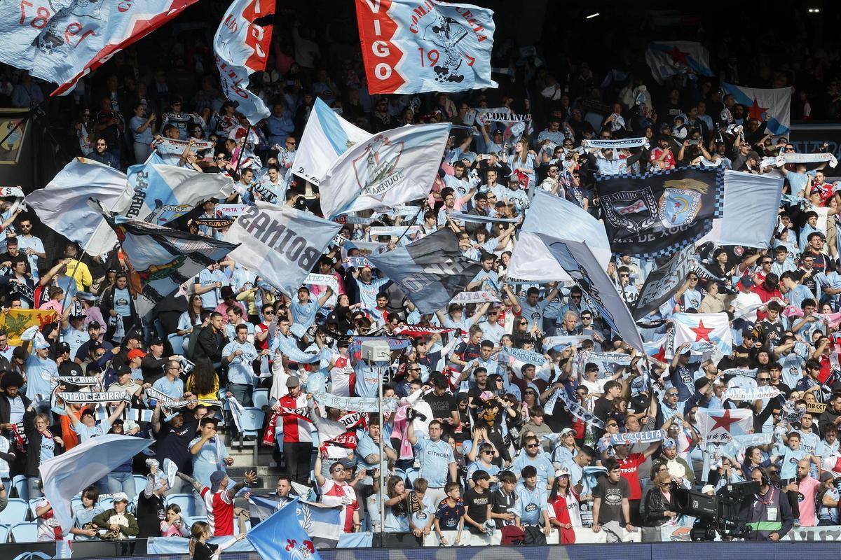 Las imágenes del Celta-Oviedo