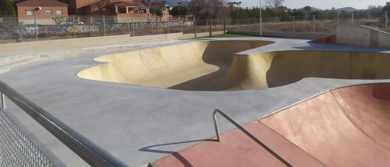 El skatepark de Petrer.