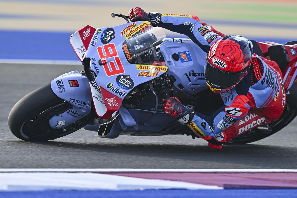 Marc Márquez, partirá desde la segunda fila en Qatar (P6)