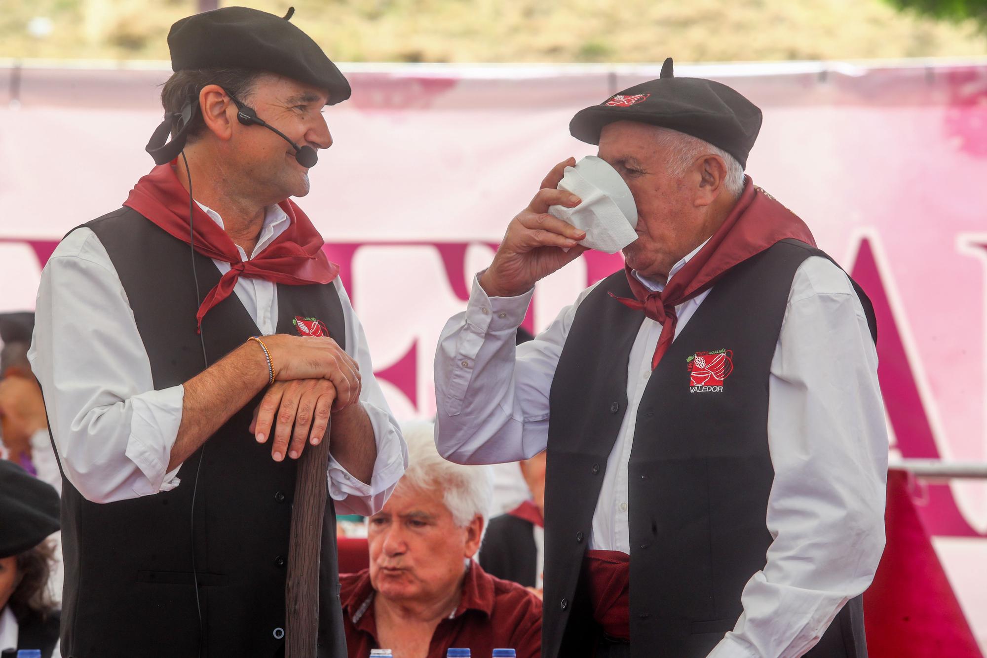 Las bodas de horo de la Festa do Viño Tinto do Salnés