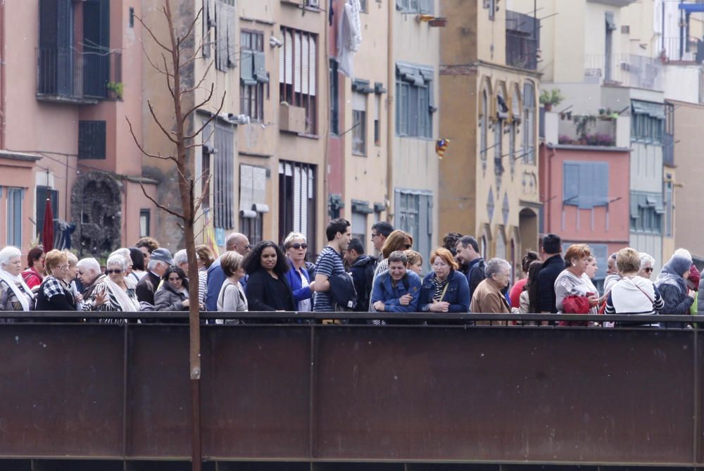 Girona floreix amb «Temps de Flors»