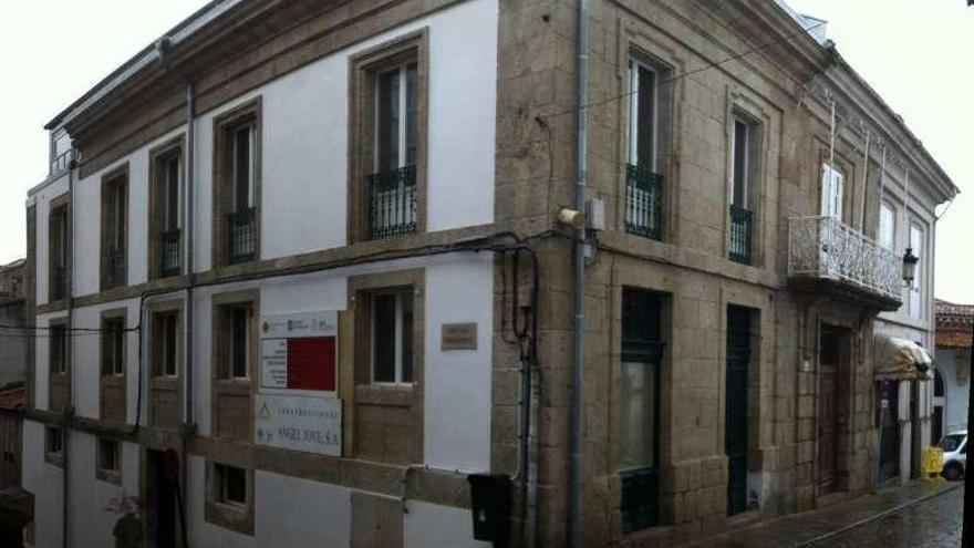 El albergue de peregrinos de Betanzos, en la calle Pescadería.