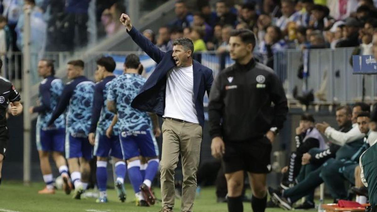 El mensaje del entrenador del Málaga hacia el Real Zaragoza pidiendo cariño y respeto hacia el zaragocismo