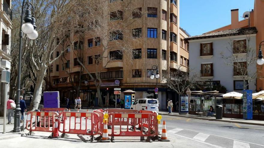 Cortes en la calle Unió por trabajos de Emaya entre hoy y el 21 de abril