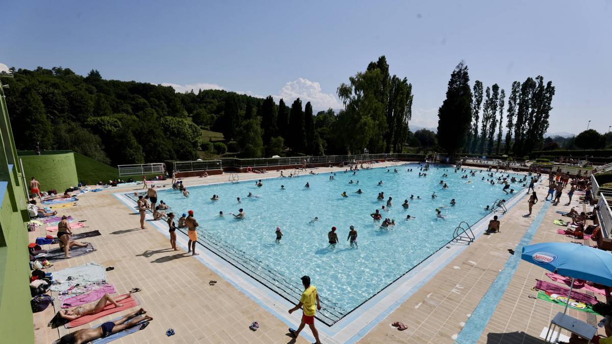 Las piscinas de San Lázaro.