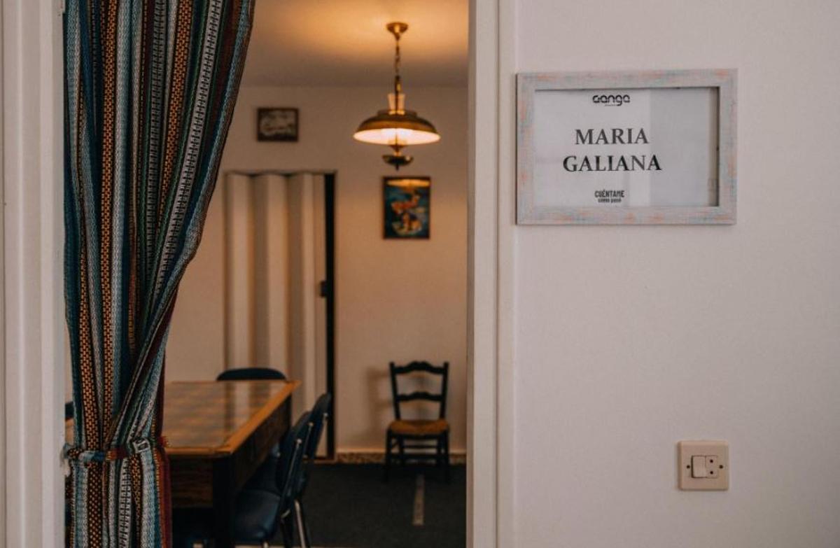 Tras las últimas grabaciones, Eusebia decidió dejar el cartel que presidía el camerino de María Galiana.