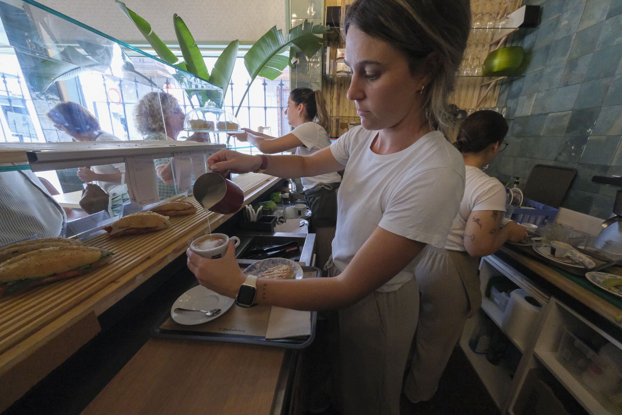 Café Lora, en Vegueta