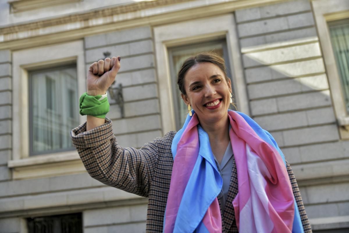 La ministra de Igualdad, Irene Montero.