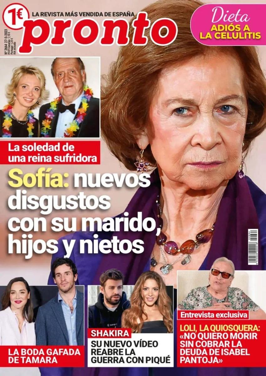 Portada revista pronto del 22 de mayo de 2023