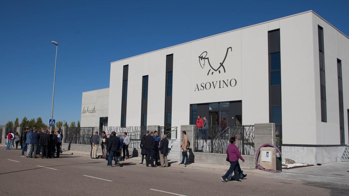 Instalaciones de la sala de despiece de Asovino en Coreses