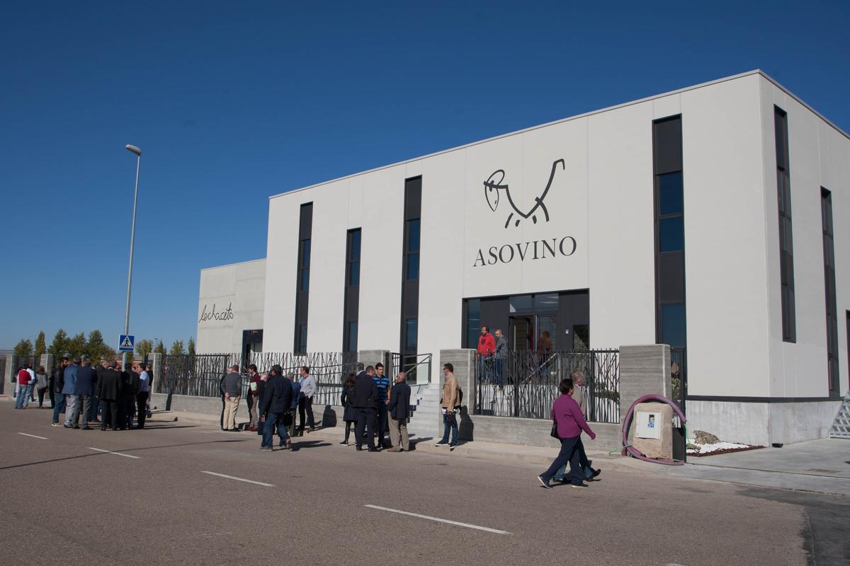 Instalaciones de la sala de despiece de Asovino en Coreses