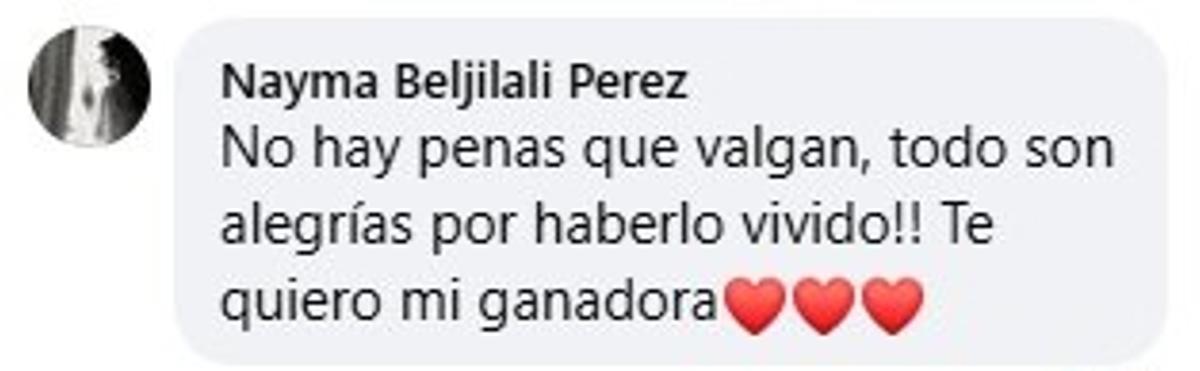 El mensaje que la concejala de Hacienda publicó en las redes sociales de una beneficiaria de la polémica promoción de Les Naus, ahora trabajadora de la concejalía.