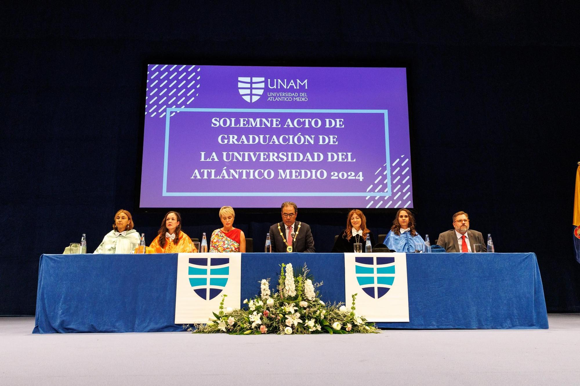 Acto de Graduación de la Universidad del Atlántico Medio - UNAM