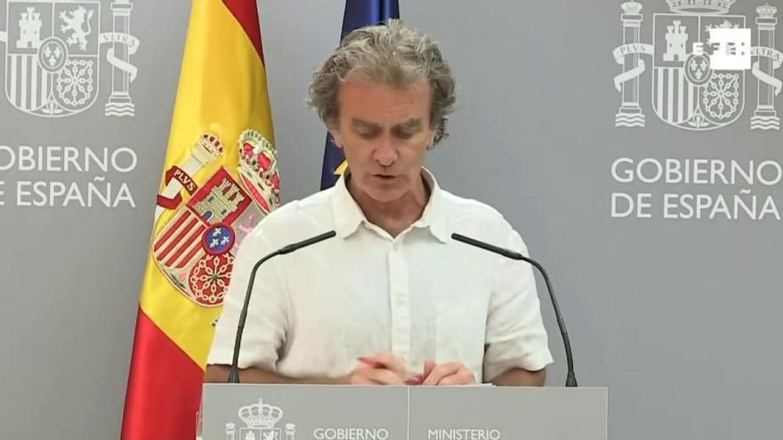 Fernando Simón informa sobre los brotes en la C. Valenciana