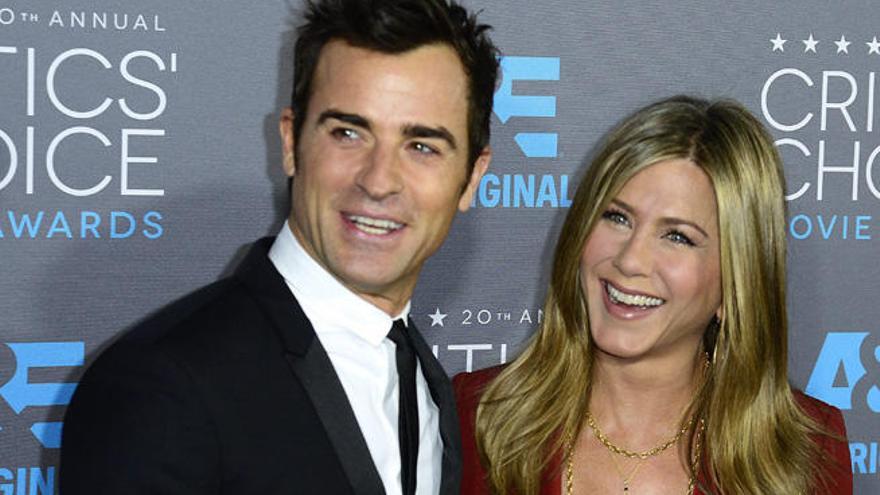 Jennifer Aniston y Justin Theroux.