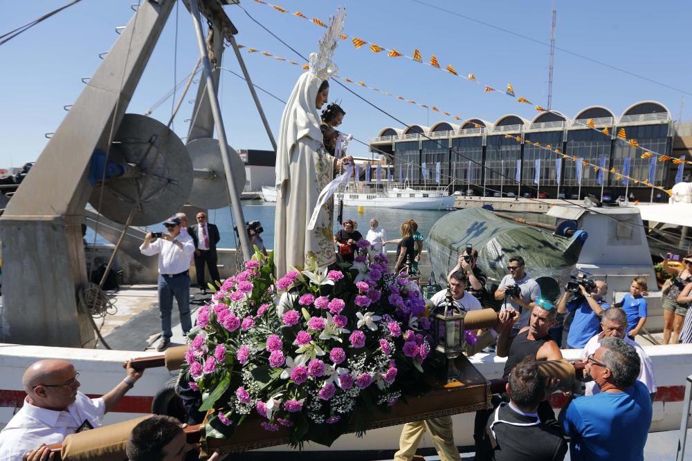Celebración de la Virgen del Carmen en València