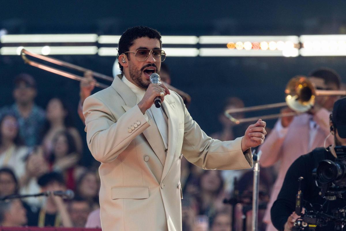 Primer concierto de Bad Bunny en el estadio Lluis Companys de Barcelona