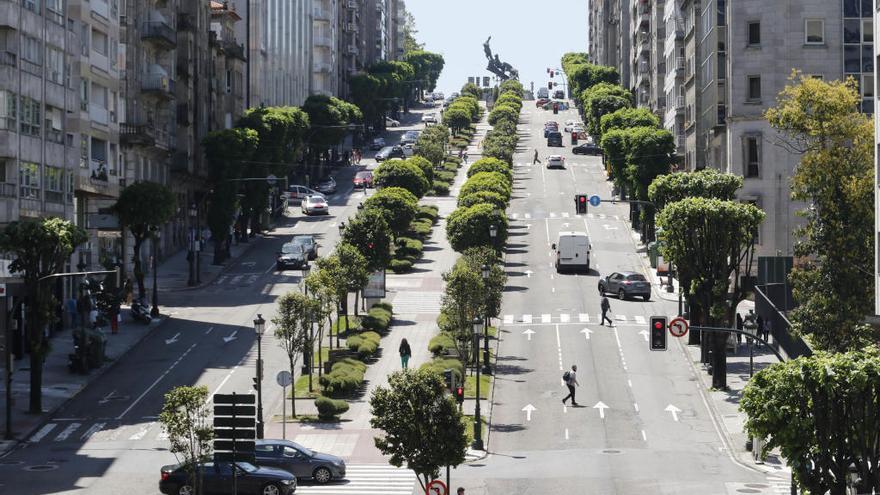 En la Gran Vía, en el número 19, está uno de los edificios // Alba Villar