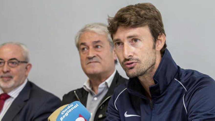 Juan Carlos Ferrero, en rueda de prensa.