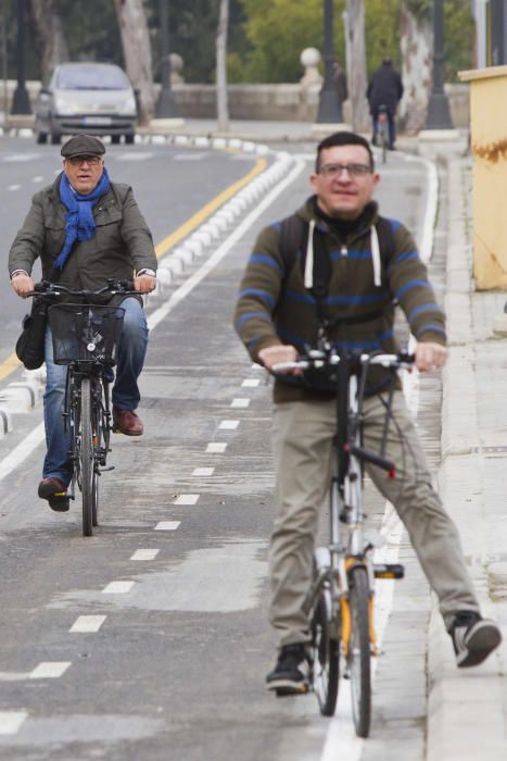 Apertura del anillo ciclista de Valencia