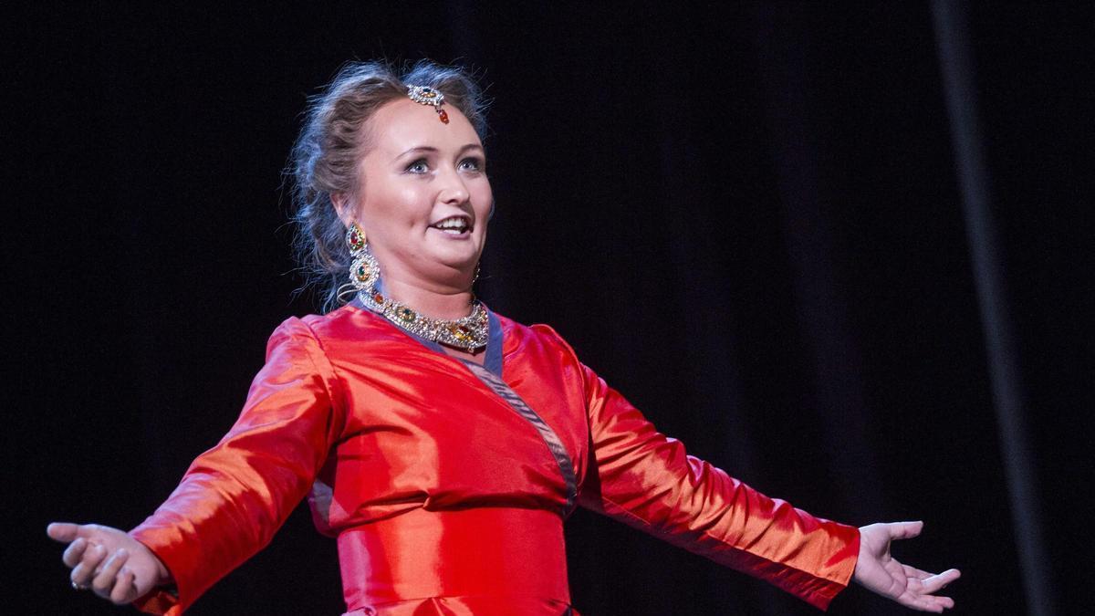 La soprano rusa Julia Lezhneva