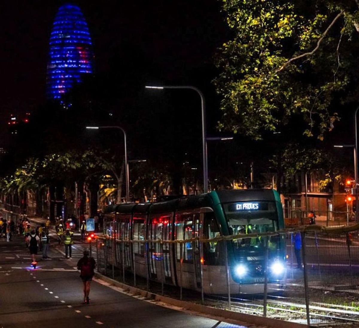 Collboni vincula la culminació del tramvia a  un acord de pressupostos