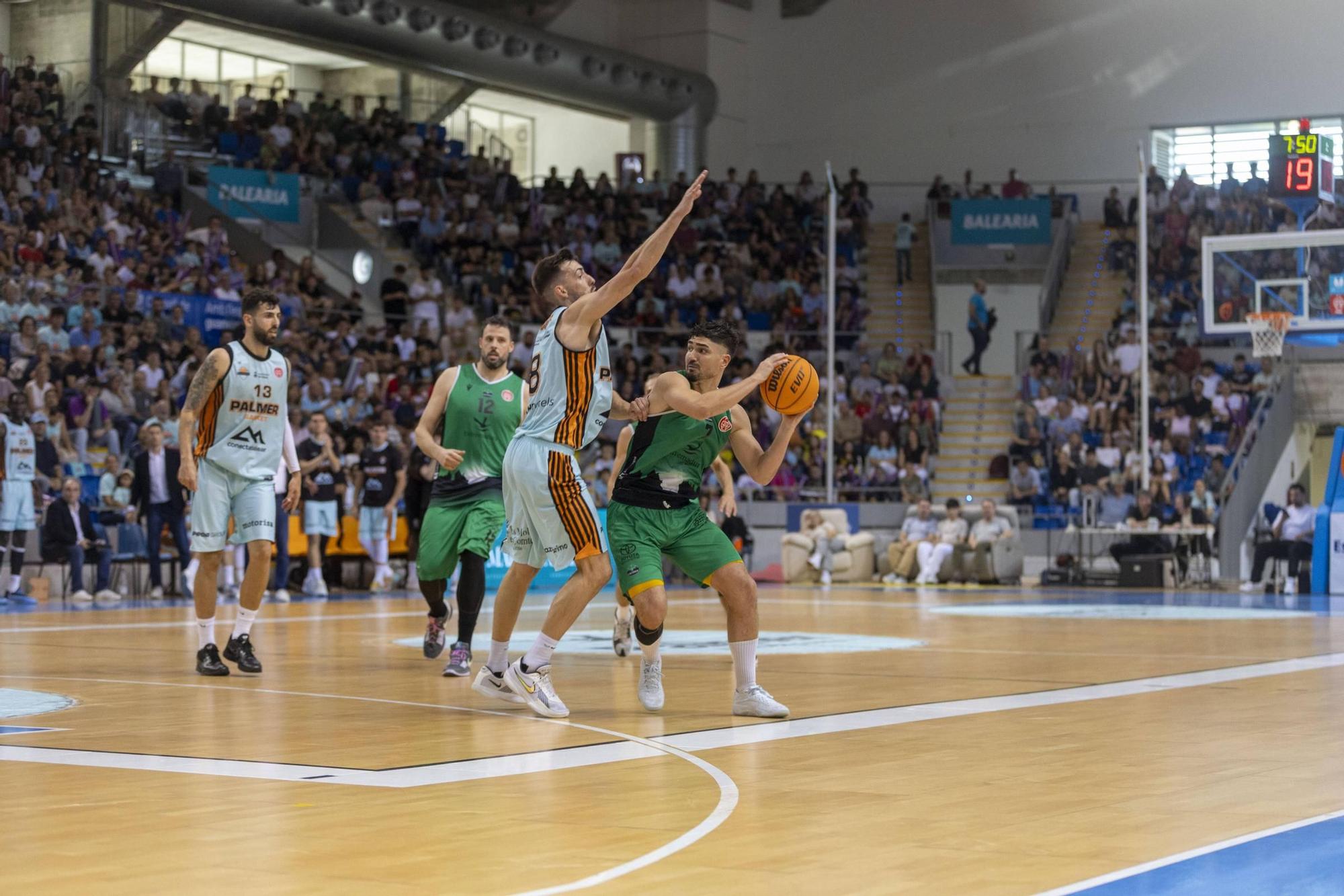 Así ha sido la fiesta del Palmer Basket Mallorca Palma tras ascender a Primera FEB