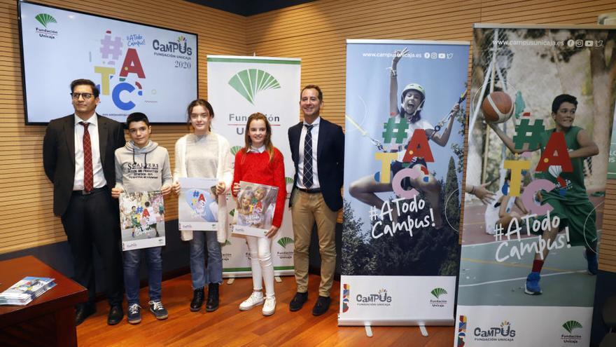 Presentación de los campus de verano de la Fundación Unicaja.