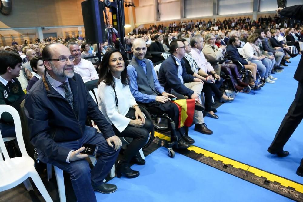 Acto del PP en el pabellón Cagigal de Murcia