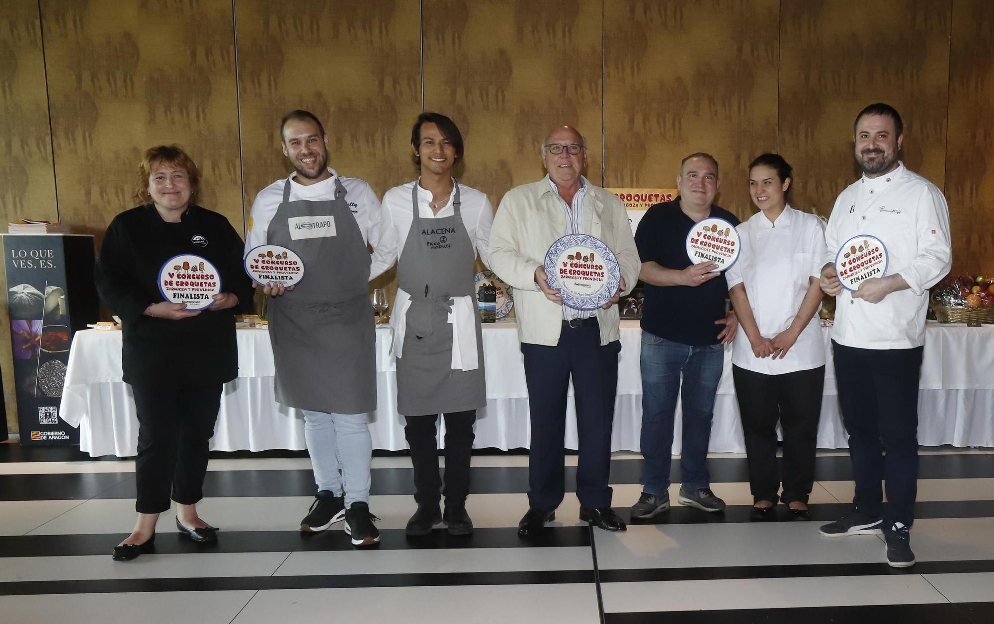 Así ha sido el concurso de croquetas 2023 en Zaragoza