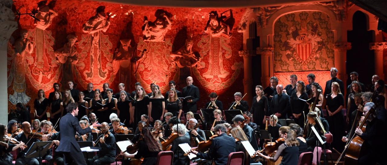 El 'Requiem' del director Raphaël Pichon en el Palau