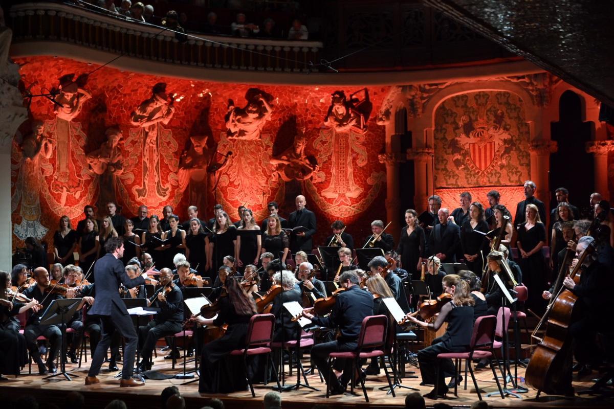 El 'Requiem' del director Raphaël Pichon en el Palau