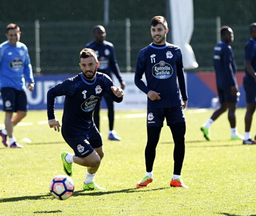 Entrenamiento del Deportivo 10 de marzo